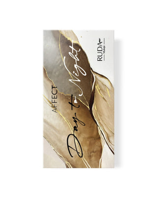 Lidschattenpalette für Tag und Nacht in Nude-Tönen - 5