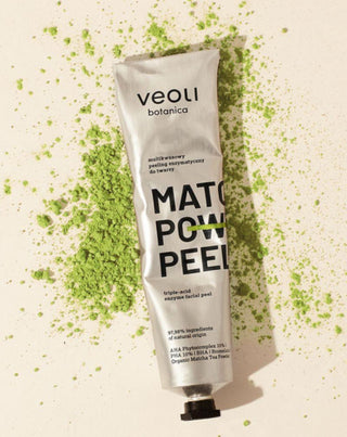 Enzymatisches Peeling mit AHA 10%, PHA 10%, BHA Matcha Power Peeling Veoli Botanica - 2