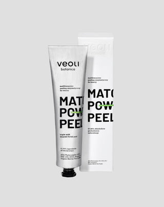 Enzymatisches Peeling mit AHA 10%, PHA 10%, BHA Matcha Power Peeling Veoli Botanica - 1