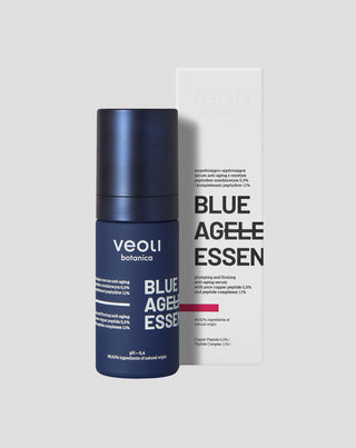 Blaue alterslose Essenz Anti-Aging-Serum Veoli Botanica_3 - 4