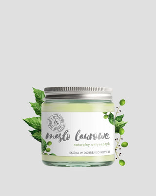 Natürliche Lorbeerbutter für Hautläsionen, antiseptisch und antibakteriell E-Fiore - 1