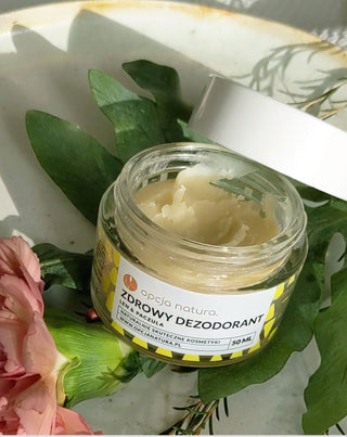 Natürlicher Deodorant-Creme - gesunder Deodorant Leinen & Patchouli Opcja Natura_2 - 3