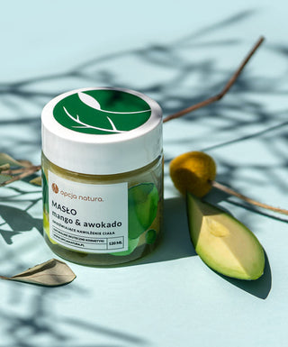 Körperbutter für trockene, beschädigte und gegerbte Avocado Mango & Natura Option - 2