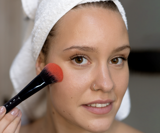 Rosa oder Bronzer Pinsel mit abgerundeter Spitze Nr. 9 Say Make-up - 2