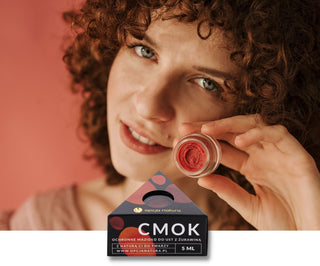 Schützende Cranberry-Mundmaske cmok Opcja Natura - 6