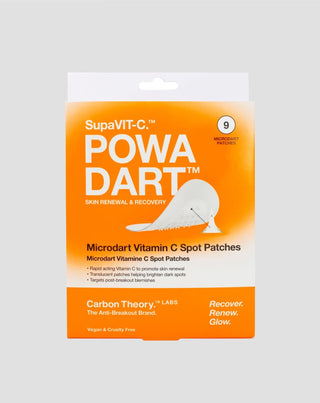 Mikronadelpflaster gegen Hyperpigmentierung mit Vitamin C SupaVit-C Powa Dart Carbon Theory - 1