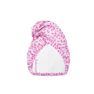Wendbare Barbie Haar Turban Doppelseitige Haarwickel Sport&Satin Pink Panther Glov - 1