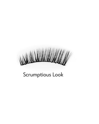 Falsche Wimpern auf dem 2D-Streifen für den mehrfachen Gebrauch Scrumptious Look Bamm!Lashes - 2