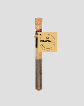 Beruhigender Bade-Shot mit Magnesium-Kalium-Salz Stalowy Hibiskus Bracia Mydlarze - 1