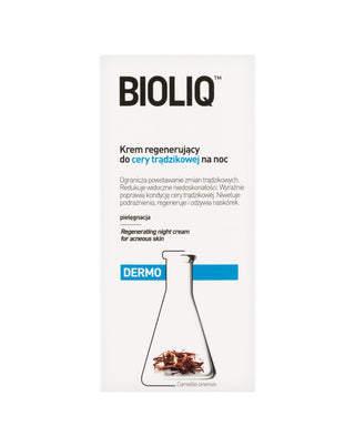 Dermo Bioliq regenerierende Nachtcreme für zu Akne neigende Haut - 1