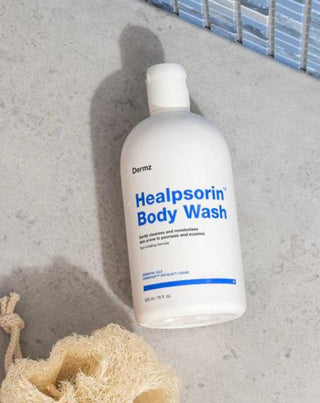 Duschgel für die Körperreinigung bei Ekzemen und Psoriasis Healpsorin Body Wash Dermz_2 - 2