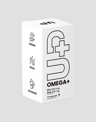 Supplement Up Omega+ UP Omega-3 Ungesättigte Fettsäuren Health Pharma 120 Kapseln - 1