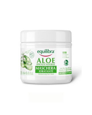 Equilibra Feuchtigkeitsspendende Aloe Vera Haarmaske für das Haarwachstum - 1