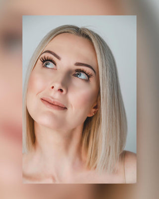 Künstliche Wimpern auf 2d Streifen für mehrfachen Gebrauch sehr weich Go Bold Bamm!Lashes - 6