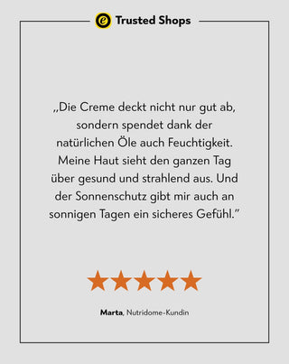 Abdeckende CC-Gesichtscreme LSF 48 mit Kollagen und natürlichen Ölen 02 Light Beige Nutridome - 5