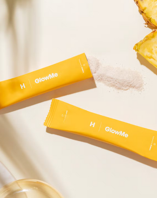GlowMe Trinkkollagen mit Ananas-Mango-Geschmack Health Labs Care 30 Beutel - 2