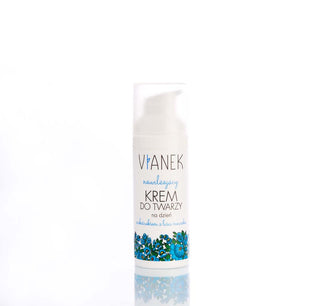 Feuchtigkeitsspendende Gesichtscreme mit Dandy-Blatt-Extrakt für trockene und empfindliche Vianek-Haut - 1