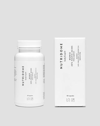 Mumio 20% Fulvosäuren mit Piperin für Immunität und Energie Nutridome 60 Kapseln_2 - 2