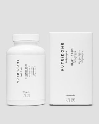 Kollagentabletten mit Kollagen Typ II Gesunde Nutridome Leder 180 Kapseln - 2