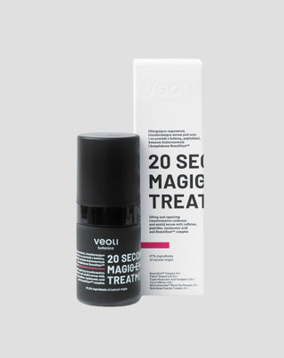 Lifting-Serum für die Augenpartie und Augenlider mit Koffein 20 seconds magic eye treatment Veoli Botanica_1 - 2