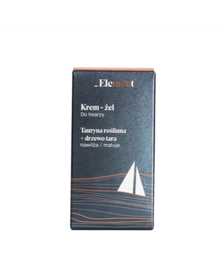 Gesichtscreme-Gel mit dem Duft von Eichenmoos, Früchten und Jasmin Element Men - 2