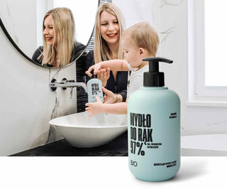 Erfrischende flüssige Handseife mit Gurkenextrakt mit dem Duft der Bjo-Meeresbrise - 2