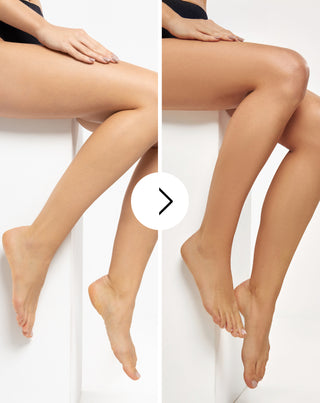 Selbstbräuner-Körperschaum-Set für jeden Hautton und Body Tones-Handschuh - 4