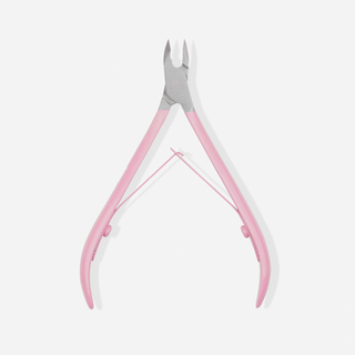 Professionelle 5mm Nagelhautschere mit Satin Pink You Beauty Griff - 1