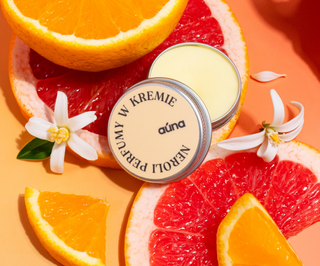 Orangenblüten und Grapefruit Botanical Cream Parfüm mit Jojobaöl und Wachs von Neroli Auna - 2