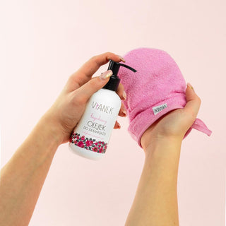 Beruhigendes Öl zur Entfernung von Augen-, Gesichts- und Mund-Make-up mit Vianek Kamillenstepper - 2