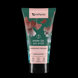 Erfrischende und kühlende Fußcreme mit japanischem Liebesfruchtextrakt Vis Plantis - 1