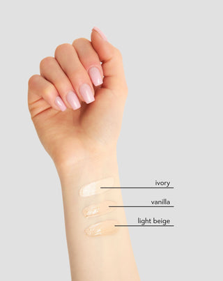 Feuchtigkeitsspendende BB-Gesichtscreme LSF 50 mit Hyaluronsäure und Vitamin C 03 Hellbeige Nutridome - 3