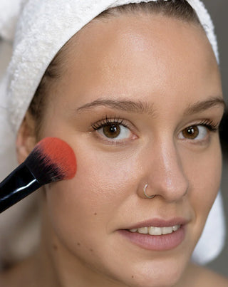 Rosa oder Bronzer Pinsel mit abgerundeter Spitze Nr. 9 Say Make-up - 2