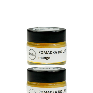 Pomadka nawilżająca do ust mango na bazie masła shea La-Le - 1