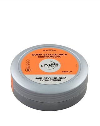 Silberner Styling-Kaugummi im Tiegel mit UV-Styling-Effekt Joanna Filter - 2