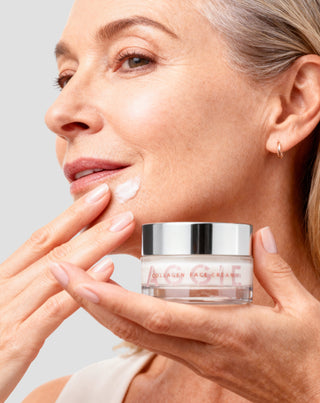 Creme für reife Haut mit Kollagen, Hyaluronsäure und Vitamin E für Frauen 50+ Aggie - 2