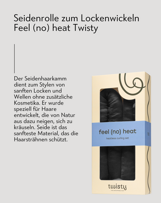 Seidenlockenwickler ohne Hitze  Feel (no) heat Twisty - 5
