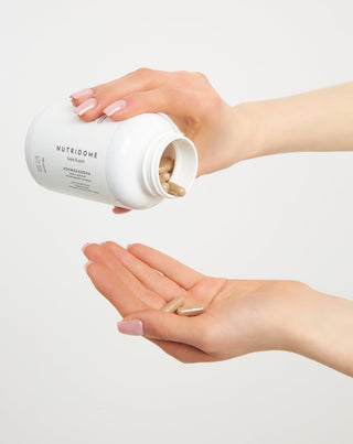 Ashwagandha Indischer Ginseng Stressabbautabletten Nutridome 180 Kapseln - 2