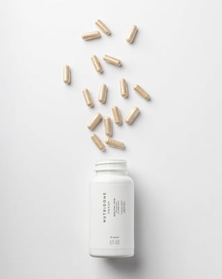 Kollagentabletten mit Kollagen Typ II Gesunde Nutridome Leder 60 Kapseln - 2