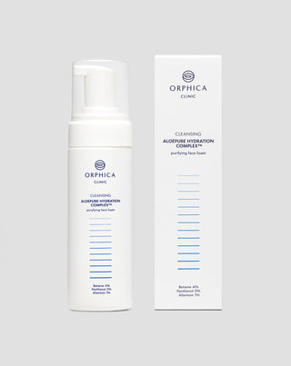 Reinigungsschaum für empfindliche und zu Akne neigende Haut mit Betain, Panthenol und Allantoin Cleansing Orphica Clinic 150 ml - 4