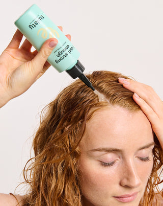 Silikonisches Massagegerät-Set + Enzympeeling zur Reinigung und Stimulierung der Mikrozirkulation der Kopfhaut Twisty - 2