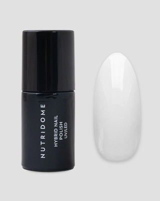 Hybrid-Nagellack UV/LED White Classic 001 Nutridome - 1