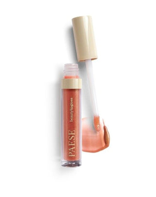 Lipgloss mit Partikeln, die die Lippen optisch vergrößern, Spiegeleffekt 05 Glazed Lipgloss Paese