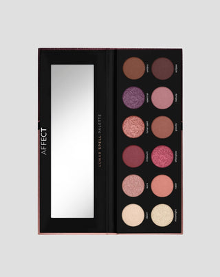Lunar Spell Affect Professional Cosmetics Palette von gepressten Lidschatten