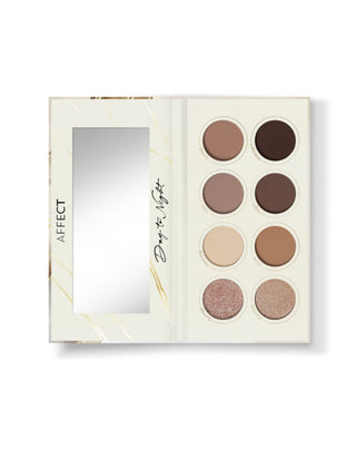 Lidschattenpalette für Tag und Nacht in Nude-Tönen - 4