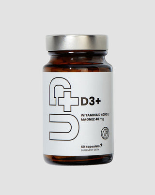 Nahrungsergänzungsmittel Up D3+ Vitamin D3 in Kombination mit Magnesium UP Health Pharma 60 Kapseln