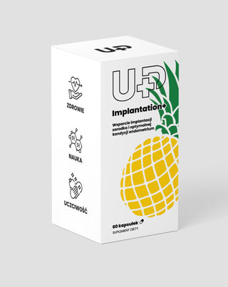  Nahrungsergänzungsmittel UP Implantation+ für Frauen, die versuchen schwanger zu werden UP Health Pharma