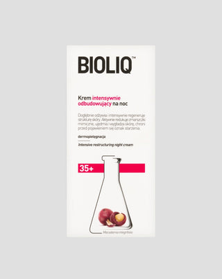 Anti-Falten-Nachtcreme baut 35+ Bioliq intensiv auf