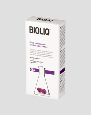 Straffende und glättende Nachtcreme 45+ Bioliq