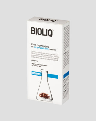 Dermo Bioliq regenerierende Nachtcreme für zu Akne neigende Haut